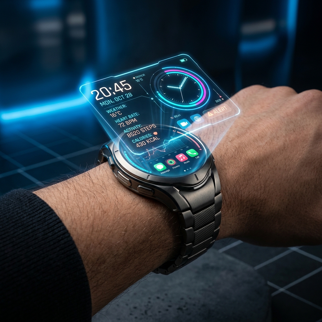 Reloj Holográfico Premium